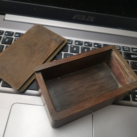 古玩雜項文房盒真品鑒賞圖