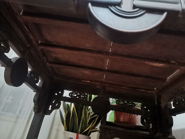 古玩雜項八仙桌真品鑒賞圖