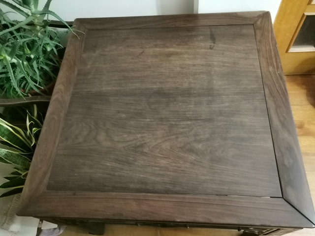 古玩雜項八仙桌真品鑒賞圖