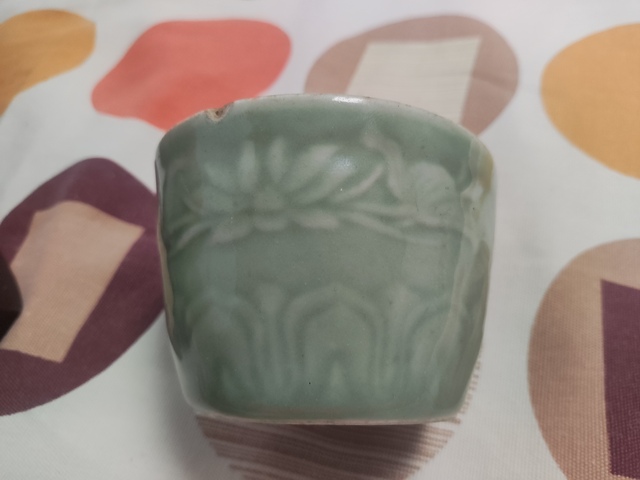 古玩陶瓷解放瓷仿龍泉窯真品鑒賞圖