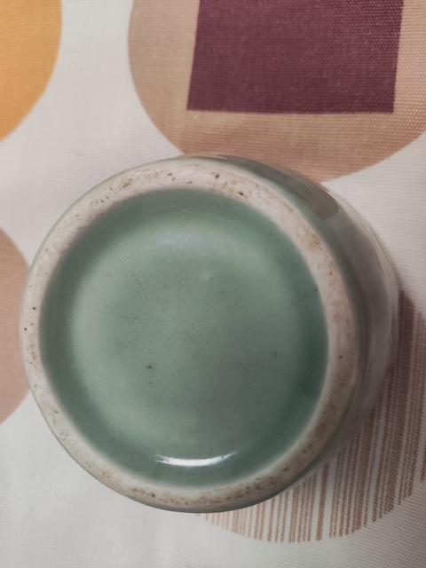 古玩陶瓷解放瓷仿龍泉窯真品鑒賞圖