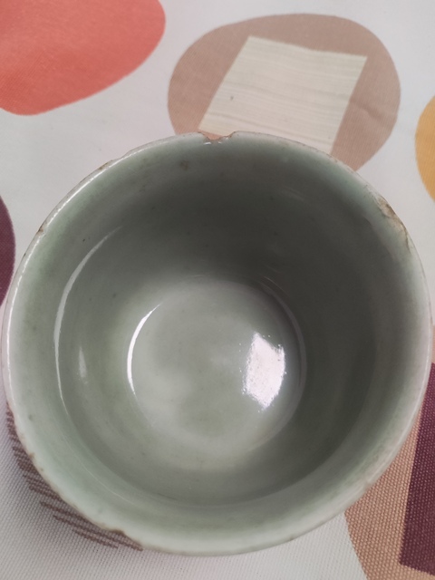 古玩陶瓷解放瓷仿龍泉窯真品鑒賞圖