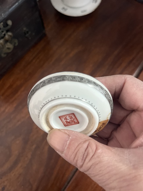 古玩陶瓷粉彩印盒真品鑒賞圖