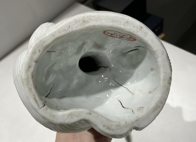 古玩陶瓷德化達摩造像真品鑒賞圖