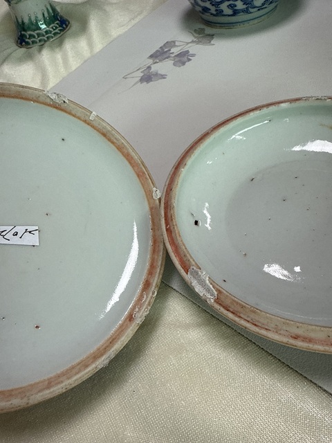 古玩陶瓷青花教子折桂圖印盒真品鑒賞圖