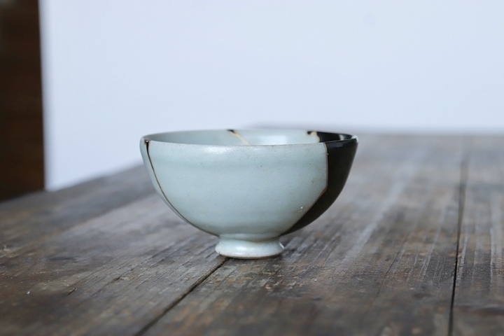 古玩陶瓷龍泉青瓷粉青釉泡泡盞真品鑒賞圖