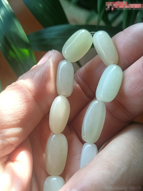 古玩玉器和田玉手串真品鑒賞圖