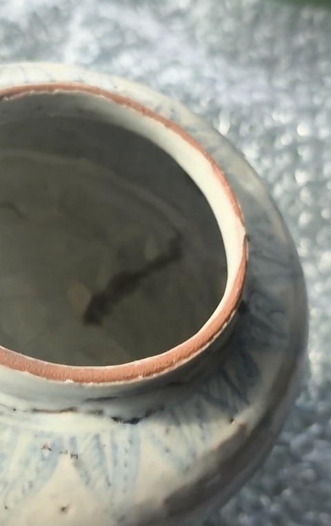 古玩陶瓷青花高士圖罐真品鑒賞圖