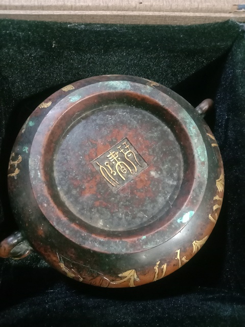 古玩銅器銅爐真品鑒賞圖