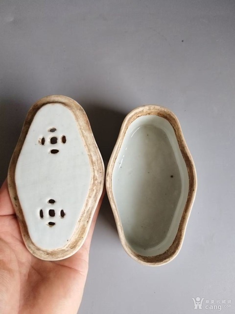 古玩陶瓷粉彩刨花缸真品鑒賞圖