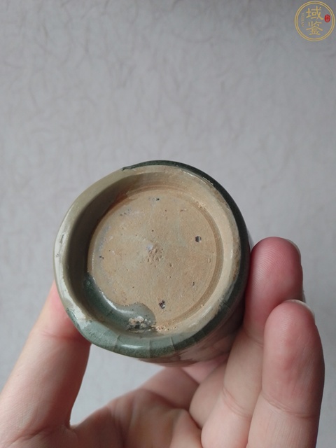 古玩陶瓷龍泉青瓷紙槌瓶真品鑒賞圖