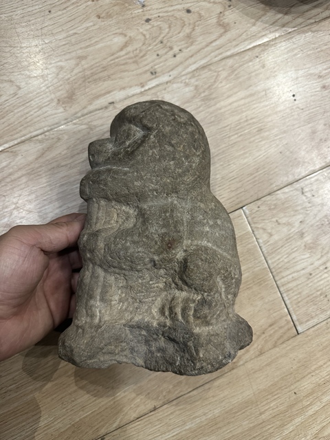 古玩雜項石獸真品鑒賞圖