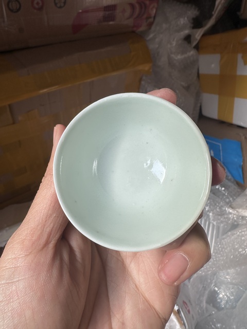 古玩陶瓷青花牧牛圖茶杯拍賣，當前價格2000元