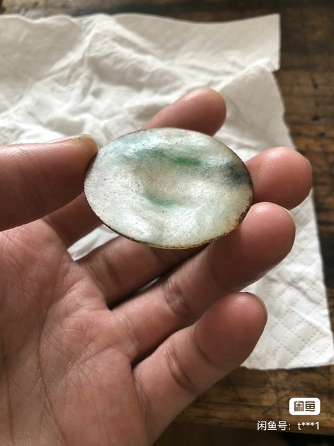 古玩玉器翡翠雕“筆舔”真品鑒賞圖