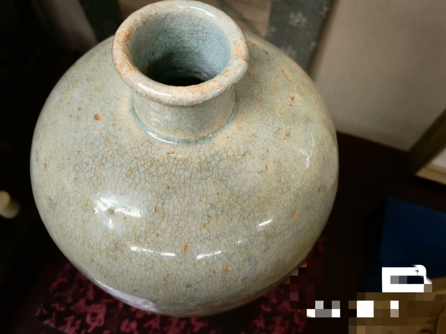 古玩陶瓷影青梅瓶真品鑒賞圖