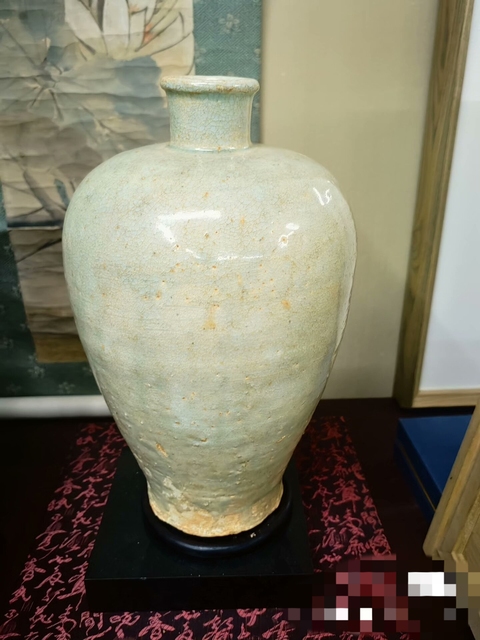 古玩陶瓷影青梅瓶真品鑒賞圖