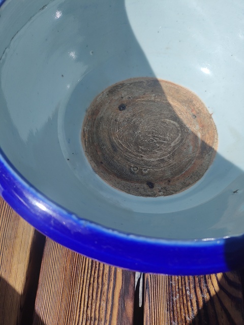 古玩陶瓷祭藍(lán)釉香爐真品鑒賞圖