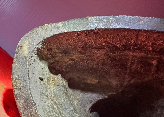 古玩銅器銅上師像真品鑒賞圖