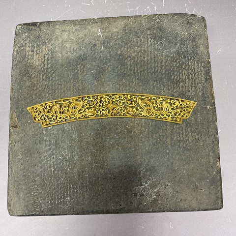 古玩陶瓷銀鎏金簪花真品鑒賞圖