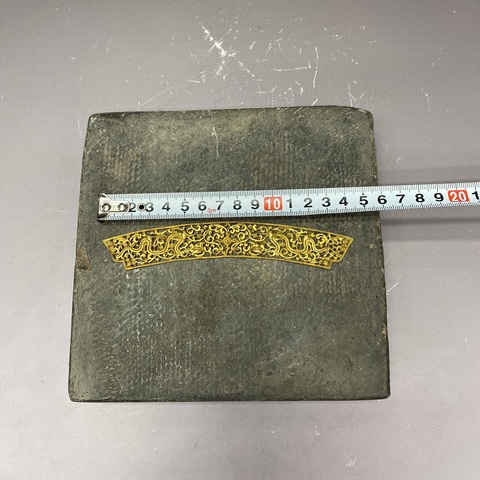 古玩陶瓷銀鎏金簪花真品鑒賞圖