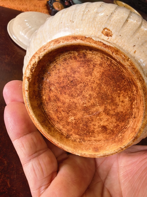 古玩陶瓷青白釉刻花蓋罐真品鑒賞圖