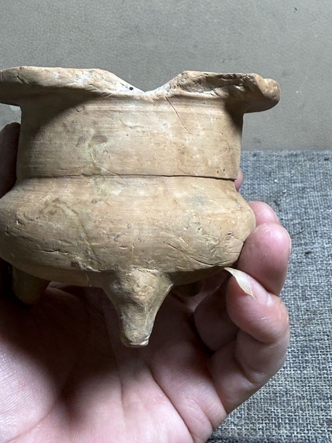 古玩陶瓷沉泥香爐真品鑒賞圖