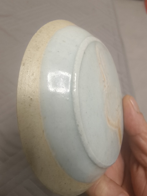 古玩陶瓷南宋晚期青白瓷碟真品鑒賞圖