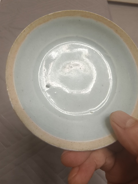 古玩陶瓷南宋晚期青白瓷碟真品鑒賞圖