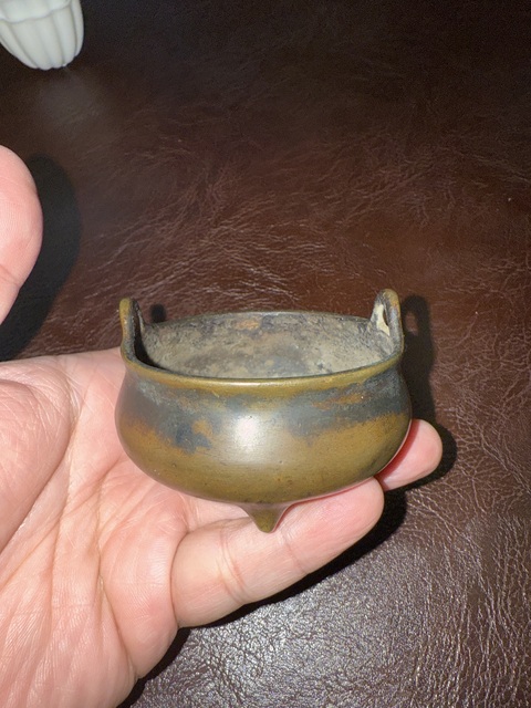 古玩銅器銅爐真品鑒賞圖