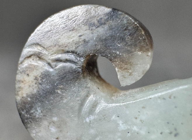 古玩玉器仿古玉虎真品鑒賞圖