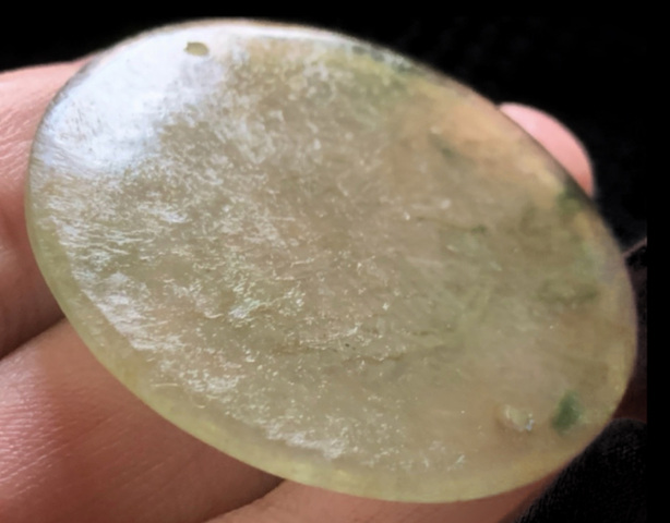 古玩玉器清·翡翠掛件 真品鑒賞圖