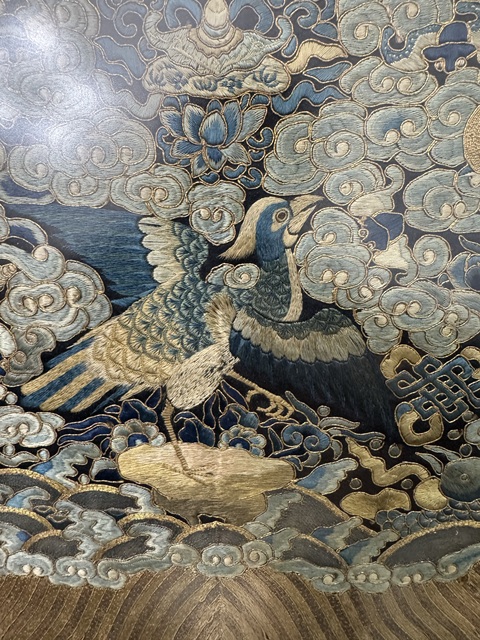 古玩雜項補子真品鑒賞圖