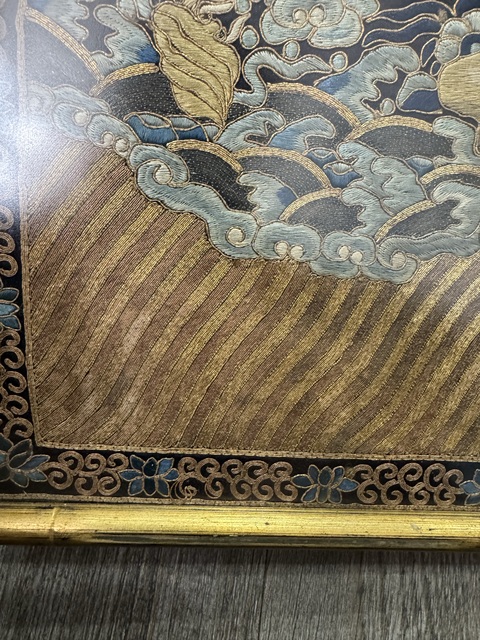 古玩雜項補子真品鑒賞圖