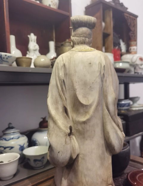 古玩陶瓷石灣窯人物造像真品鑒賞圖