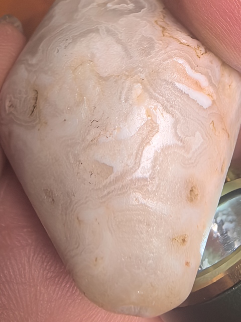 古玩玉器老瑪瑙珠真品鑒賞圖