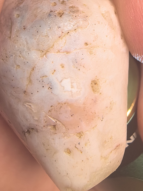 古玩玉器老瑪瑙珠真品鑒賞圖