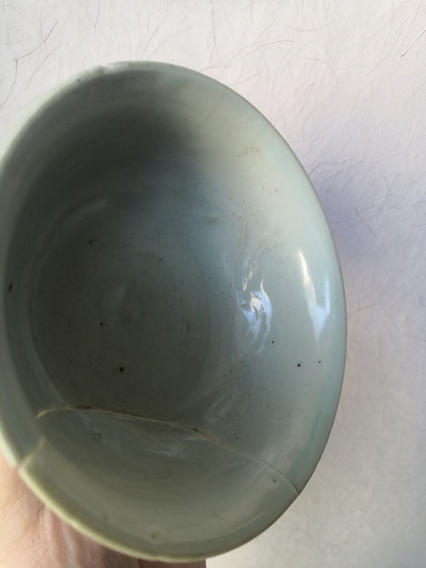 古玩陶瓷高足杯真品鑒賞圖