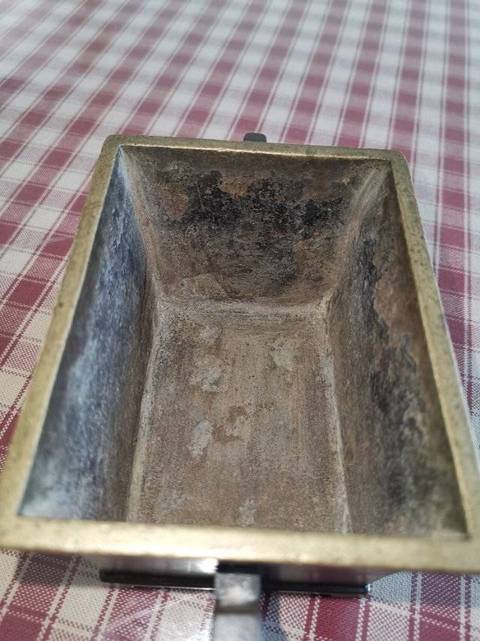 古玩銅器銅戟耳爐真品鑒賞圖