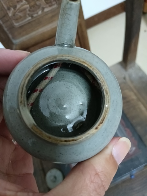 古玩陶瓷明代油燈真品鑒賞圖