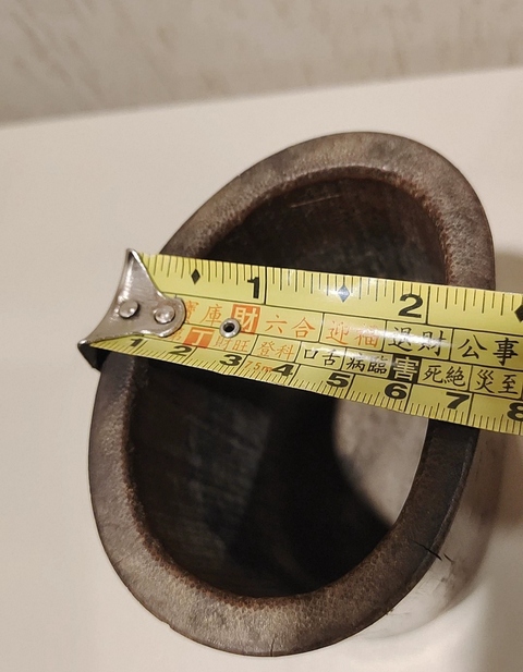 古玩雜項竹刻筆筒真品鑒賞圖