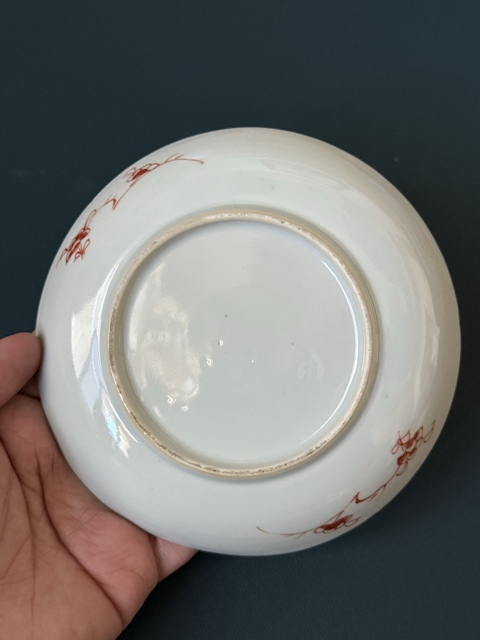 古玩陶瓷清·康熙麒麟斗鳳斗彩五彩盤拍賣，當前價格2500元