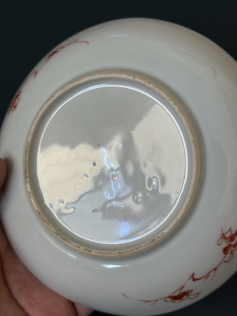 古玩陶瓷清·康熙麒麟斗鳳斗彩五彩盤拍賣，當前價格2500元