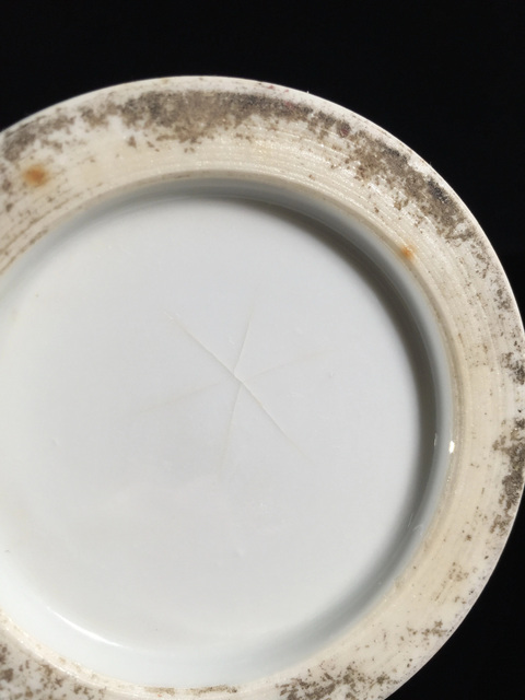 古玩陶瓷廣彩人物紋香筒真品鑒賞圖