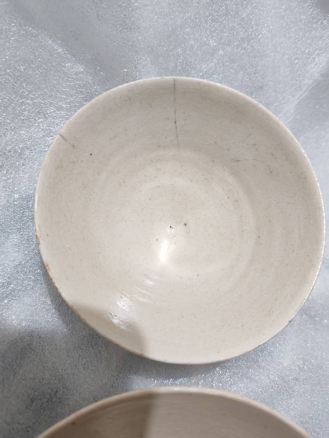 古玩陶瓷青白釉斗笠碗真品鑒賞圖