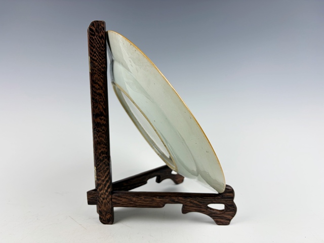 古玩陶瓷清乾隆·青花魚家樂盤拍賣，當前價格0元