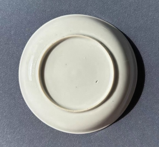 古玩陶瓷乾隆廣彩人物故事紋盤真品鑒賞圖