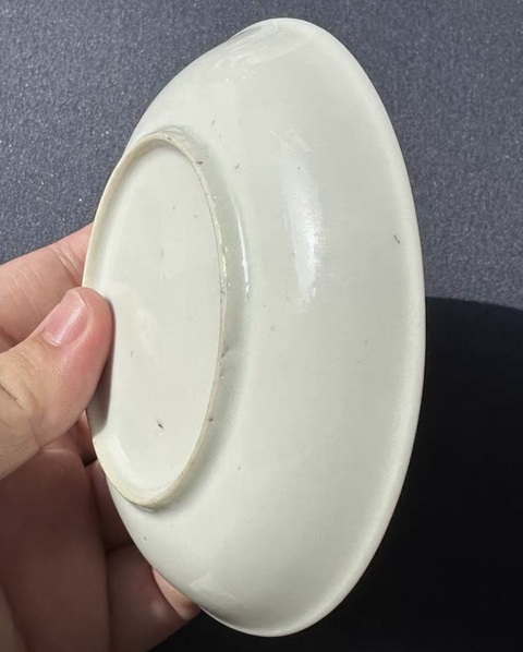 古玩陶瓷乾隆廣彩人物故事紋盤真品鑒賞圖