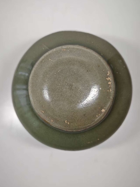 古玩陶瓷龍泉青瓷蓋罐真品鑒賞圖