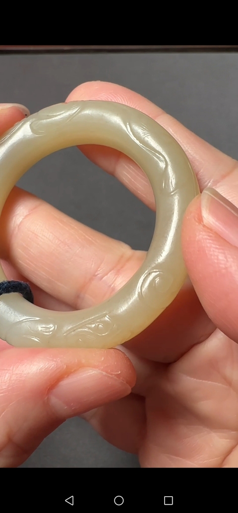 古玩玉器仿古玉螭龍環(huán)真品鑒賞圖