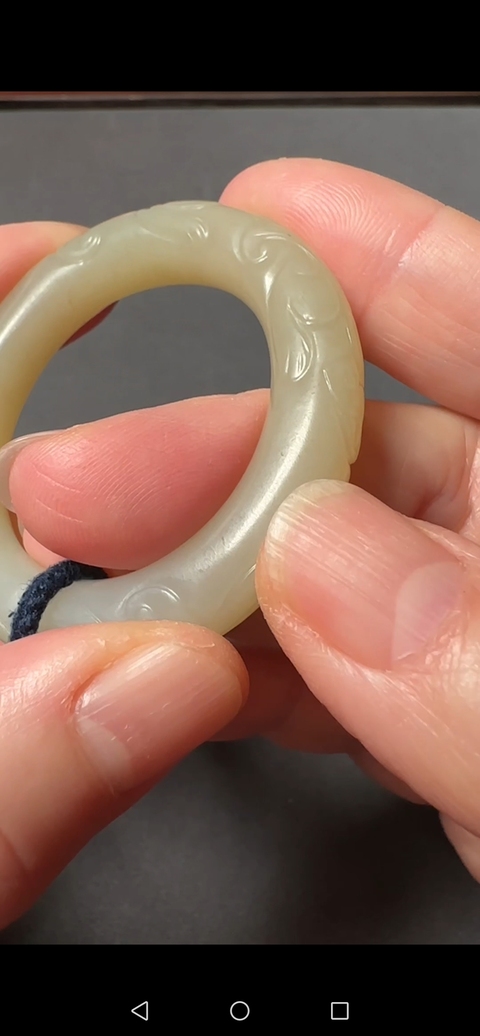 古玩玉器仿古玉螭龍環(huán)真品鑒賞圖